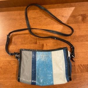 Balenciaga crossbody wallet on a chain